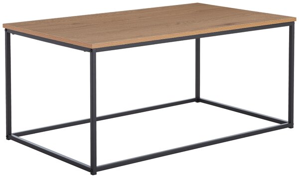 KONFERENČNÝ STOLÍK, čierna, farba duba, kov, kompozitné drevo, 100/60/45 cm MID.YOU - Stolíky do obývačky, Online Only