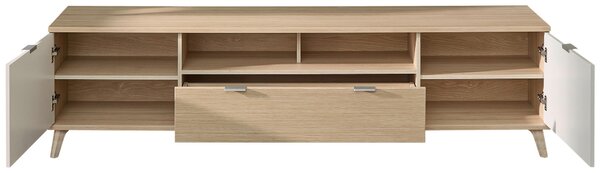 SKRINKA POD TV, farba duba, kašmírová, 210/56/44 cm Stylife - TV nábytok