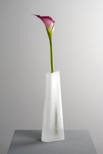 VÁZA, sklo, 34 cm Leonardo - Vázy