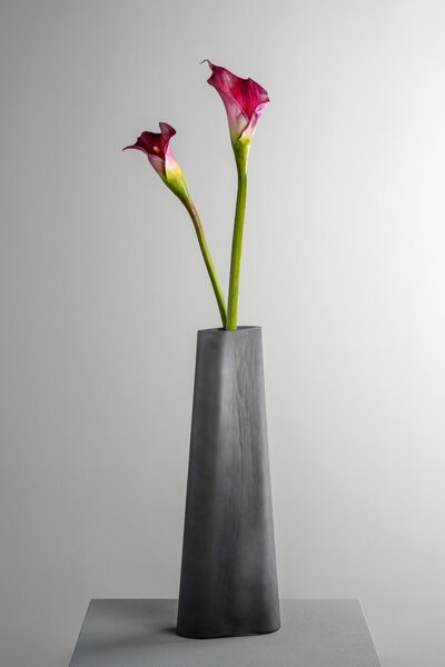 VÁZA, sklo, 34 cm Leonardo - Vázy