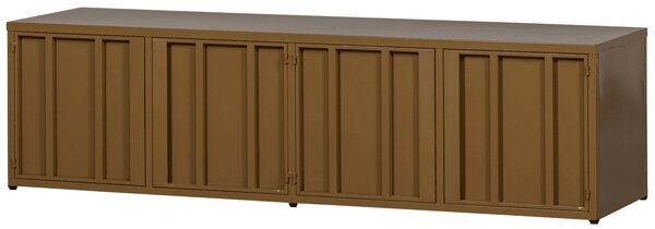 MUZZA TV stolík VELEL 160 x 44 cm horčicový
