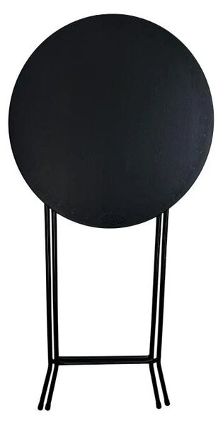 AKCE! Bistro stolek koktejlový 60 cm s ubrusem ZDARMA Farba obrusu: ČIERNA / BLACK