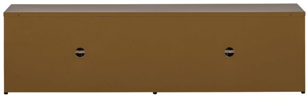 MUZZA TV stolík VELEL 160 x 44 cm horčicový