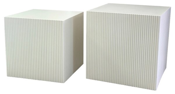 SADA KONFERENČNÝCH STOLÍKOV, kašmírová, kompozitné drevo, 45/40/45/40/45/40 cm Xora - Stolíky do obývačky, Online Only