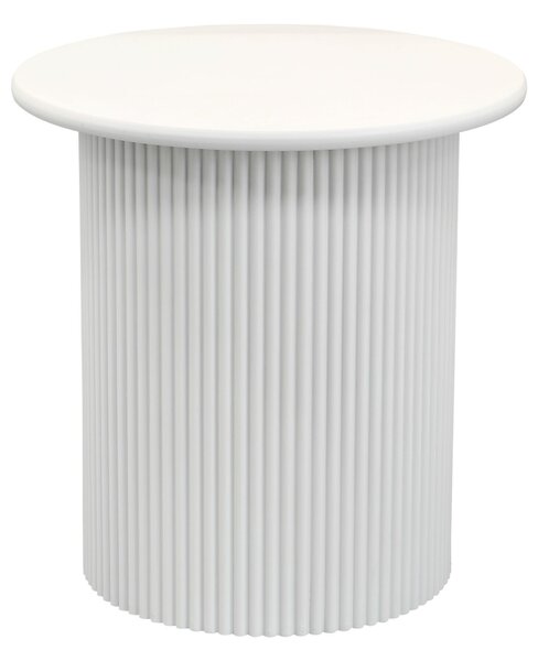 PRÍRUČNÝ STOLÍK, biela, kompozitné drevo, 40/40/41 cm Xora - Online Only obývacie izby, Online Only