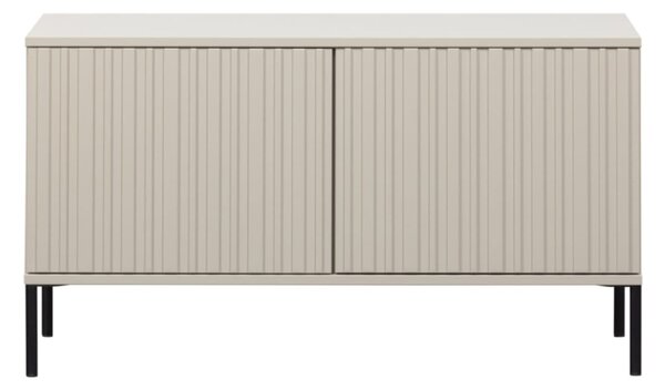 MUZZA TV stolík GRAVURE 100 x 56 cm béžový