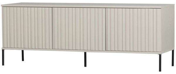 MUZZA TV stolík GRAVURE 150 x 56 cm béžový
