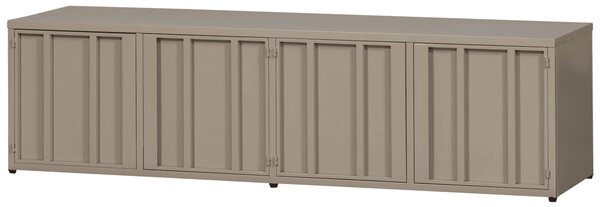 MUZZA TV stolík VELEL 160 x 44 cm béžový