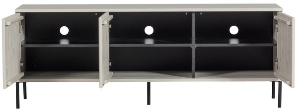 MUZZA TV stolík GRAVURE 150 x 56 cm béžový
