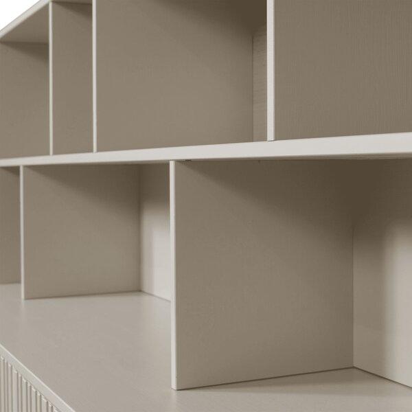 MUZZA Kabinet GRAVURE 200 x 150 cm béžový
