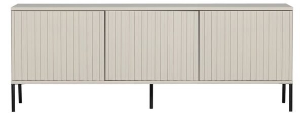 MUZZA TV stolík GRAVURE 150 x 56 cm béžový