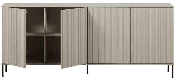MUZZA Komoda GRAVURE 200 x 85 cm béžová