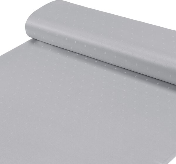 Biante Teflónový okrúhly obrus TF-080 Obdĺžničky na sivom Ø 40 cm