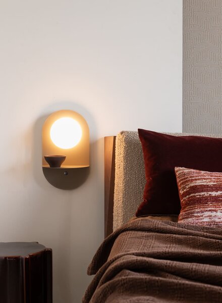 MUZZA Nástenná lampa OKYO béžová