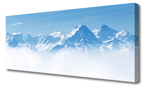 Obraz Canvas Hory hmla príroda 125x50 cm