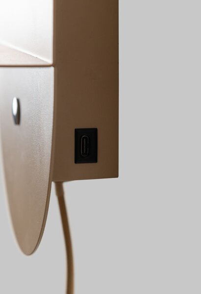 MUZZA Nástenná lampa OKYO béžová