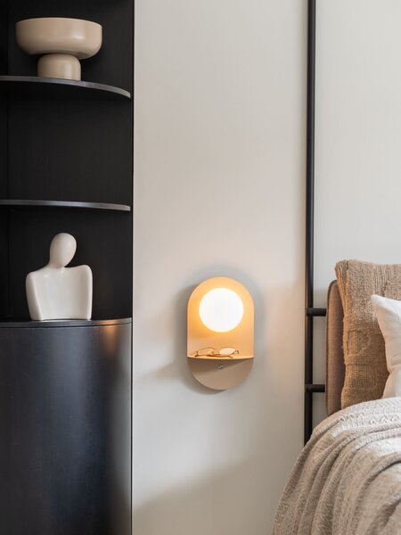 MUZZA Nástenná lampa OKYO béžová