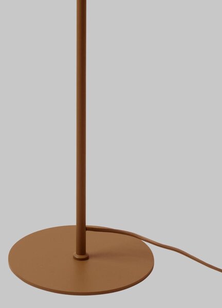 MUZZA Stojacia lampa LAMAN horčicová