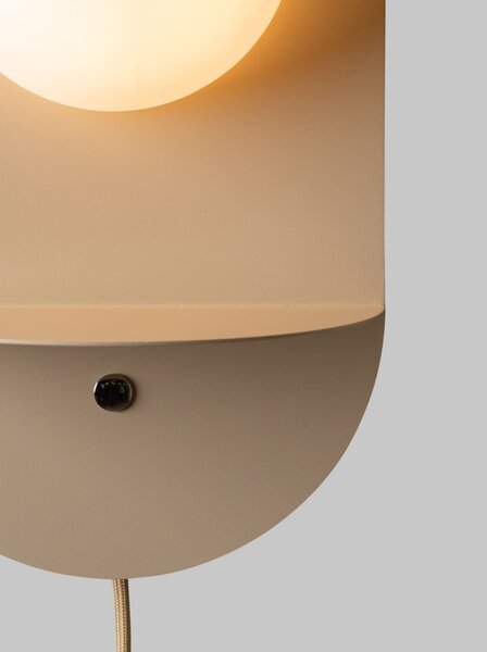 MUZZA Nástenná lampa OKYO béžová