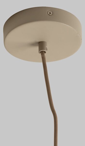 MUZZA Stropná visiaca lampa LITOV piesková