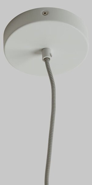 MUZZA Stropná visiaca lampa LITOV biela