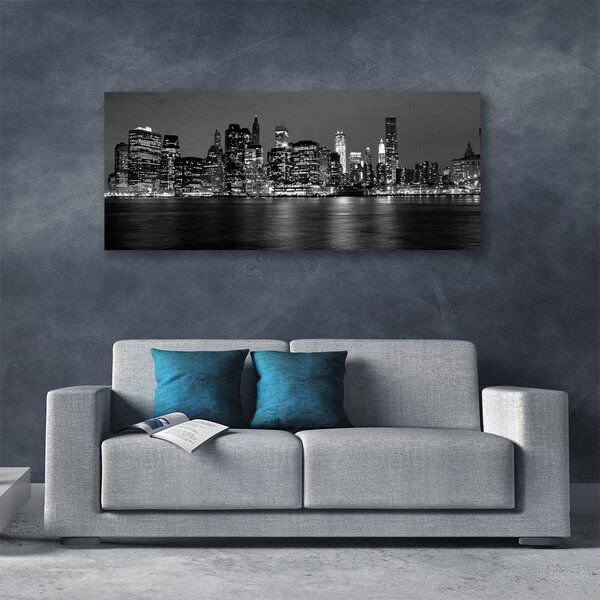 Obraz Canvas Mesto budova 125x50 cm
