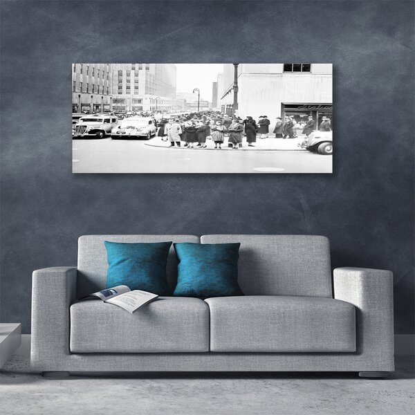 Obraz Canvas Mesto história retro 125x50 cm