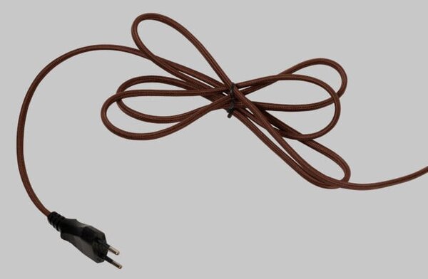 MUZZA Stojacia lampa IMIR 171 cm vínová