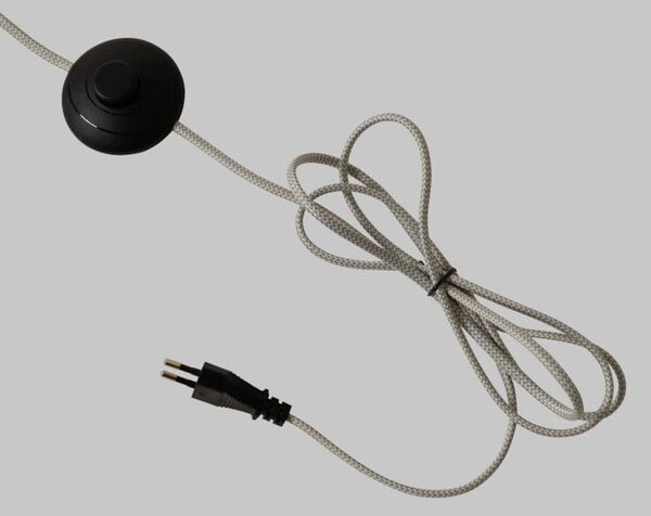 MUZZA Stojacia lampa LITOV 163 cm biela