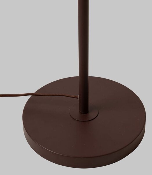 MUZZA Stojacia lampa IMIR 171 cm vínová