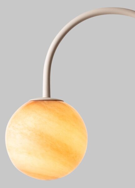 MUZZA Stojacia lampa LITOV 163 cm piesková