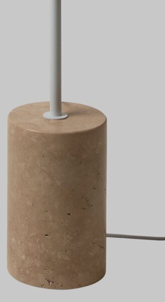 MUZZA Stojacia lampa LITOV 163 cm biela
