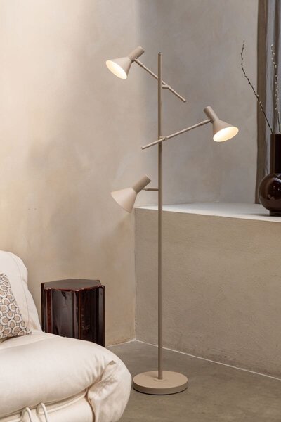 MUZZA Stojacia lampa IMIR 171 cm piesková