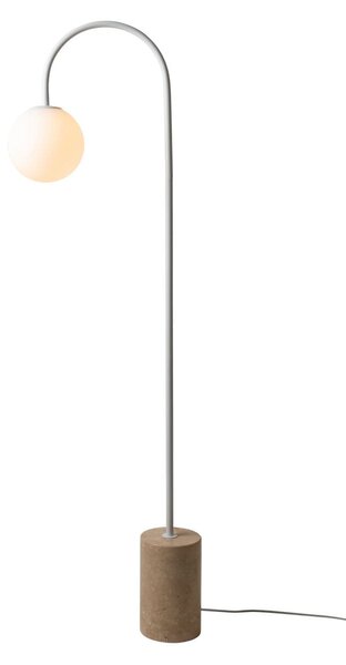 MUZZA Stojacia lampa LITOV 163 cm biela