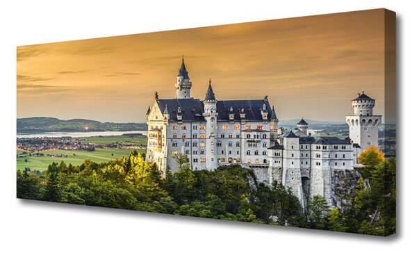 Obraz na plátne Palác hory príroda 125x50 cm