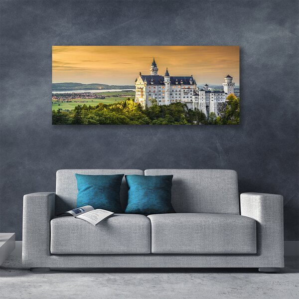 Obraz na plátne Palác hory príroda 125x50 cm