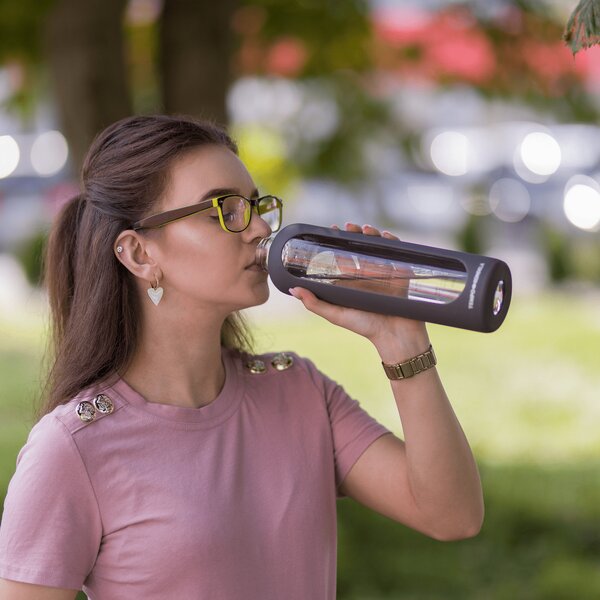 TEMPO-KONDELA JERI, sklenená fľaša, 1000 ml