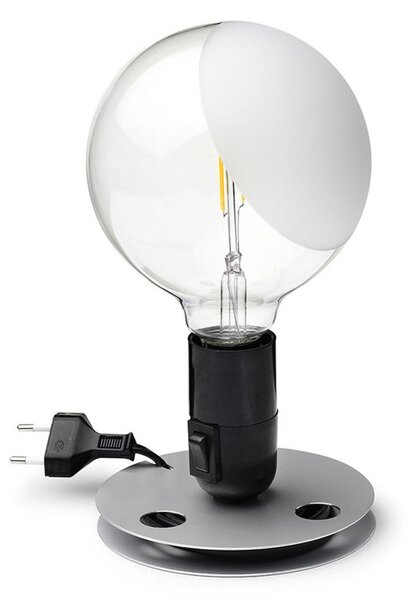 Stolové Lampa FLOS, Lampadina, Čierna, Obývacia izba, Kov, Dizajnový