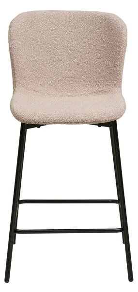 MUZZA Barová stolička MACADA 65 cm bouclé béžová