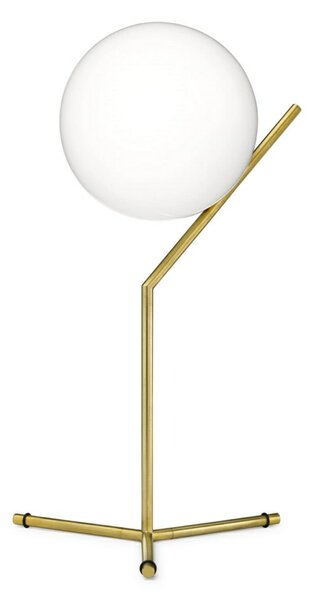 Stolové Lampa FLOS, IC T1, stmievateľné, Zlatá / Mosadz, Obývacia izba, Kov, Dizajnový