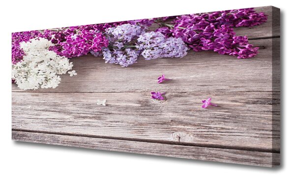 Obraz na plátne Kvety rastlina 125x50 cm