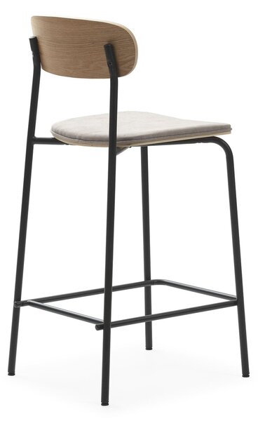 MUZZA Barová stolička ANARIA 66 cm béžová/čierna