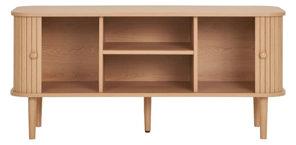 MUZZA TV stolík NIKE 113 x 40 cm prírodný