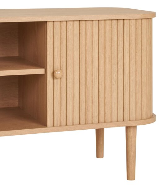MUZZA TV stolík NIKE 113 x 40 cm prírodný