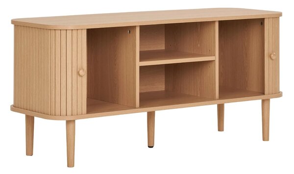 MUZZA TV stolík NIKE 113 x 40 cm prírodný