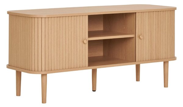 MUZZA TV stolík NIKE 113 x 40 cm prírodný