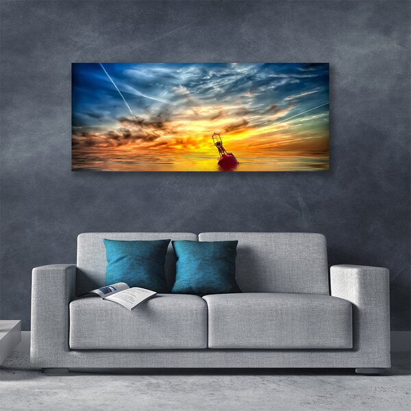 Obraz Canvas Abstrakcia umenie 125x50 cm