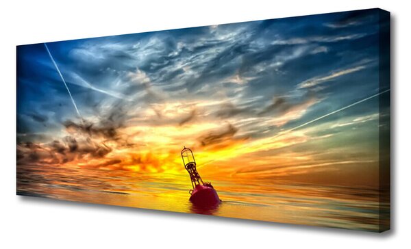 Obraz Canvas Abstrakcia umenie 125x50 cm