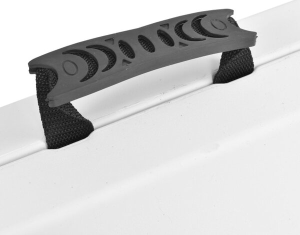 Záhradná lavica biela