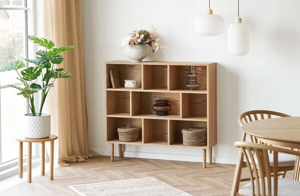 MUZZA Stropná lampa GILORA ø 30 cm biela